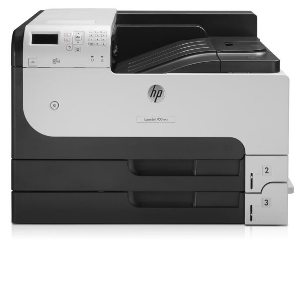 Imprimanta Laser Mono HP M712dn, A4, Functii: Impr., Viteza de Printare Monocrom: 41ppm, Viteza de printare color: , Conectivitate:USB|Ret, Duplex:Da, ADF:Nu(timbru verde 40 lei) „CF236A”