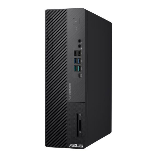 DESKTOP ASUS, „ExpertCenter” Small Form Factor, CPU i7-11700, Intel UHD Graphics 730, memorie 16 GB, SSD 256 GB, HDD 1 TB, unitate optica, tastatura si mouse, Windows 10 Pro, „D700SC-711700055R” (timbru verde 7 lei)