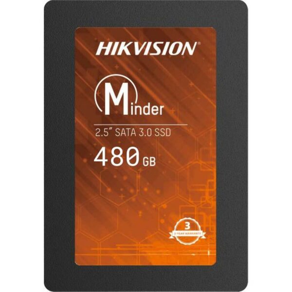 SSD HIKVISION Minder, 480GB, 2.5 inch, S-ATA 3, 3D TLC Nand, R/W: 560/520 MB/s, „HS-SSD-Minder(S)/480G”