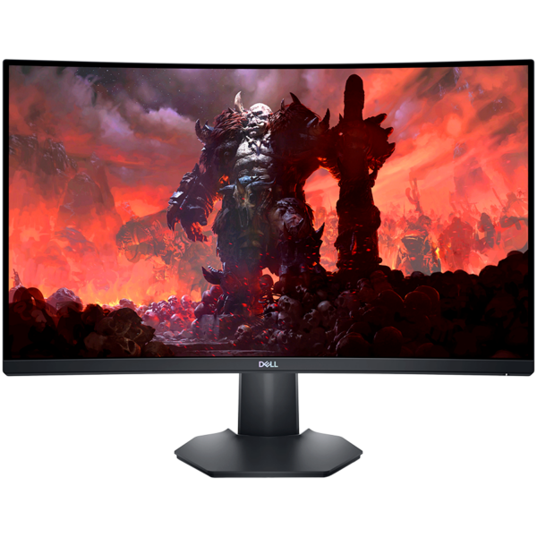 Monitor LED Dell Gaming S2722DGM, 27″ QHD 2560×1440 165Hz VA Panel 16:9 Curved 99% sRGB, 350 cd/m2, 3000:1, 178/178, 1ms (MPRT) / 2ms GtG, Flicker Free, 2xHDMI, 1xDP, Audio Jack, Free Sync, Height adjustable, Tilt „S2722DGM-05” (timbru verde 7 lei)