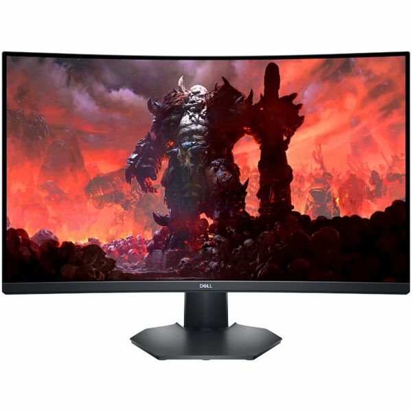 Monitor LED Dell Gaming S3222DGM, 31.5″ QHD 2560×1440 165Hz VA Panel 16:9 Curved 99% sRGB, 350 cd/m2, 3000:1, 178/178, 1ms (MPRT) / 2ms GtG (gray to gray), Flicker Free, 2xHDMI, 1xDP, Audio Jack „S3222DGM-05” (timbru verde 7 lei)