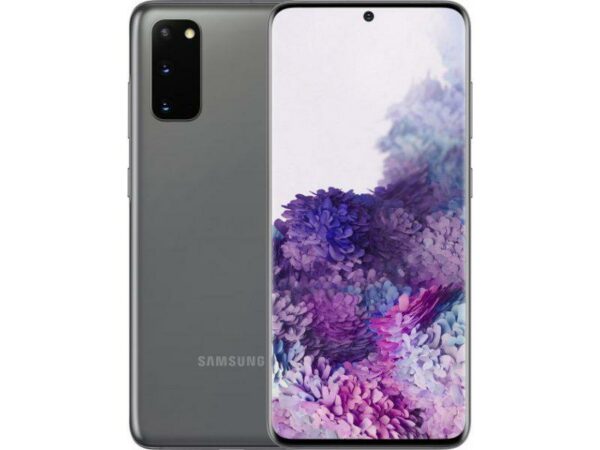 SMARTphone Samsung, „Galaxy S20” ecran 6.2 inch, dual sim, rez. camera 64 Mpix, memorie interna 128 GB, 5G, Android, acumulator 4000 mAh, negru, „SM-G980FZADEE” (timbru verde 0.55 lei)