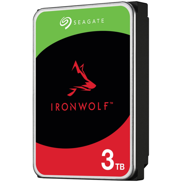 HDD SEAGATE 3TB, IronWolf, 5.400 rpm, buffer 256 MB, pt NAS, „ST3000VN006”