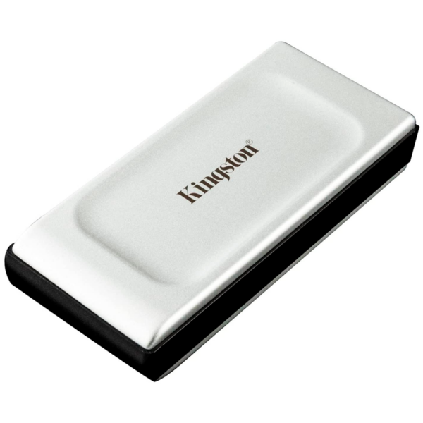 SSD. extern KINGSTON XS2000, 2TB, USB 3.2 Type-C, R/W: 2000/2000 MB/s, argintiu, „SXS2000/2000G” (timbru verde 0.18 lei)