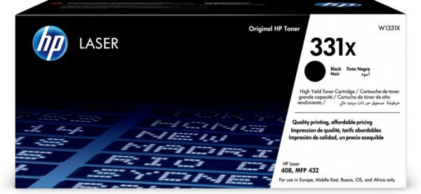 Toner Original HP Black, nr.331X, pentru MFP 408|432, 15K, (timbru verde 1.2 lei) , „W1331X”