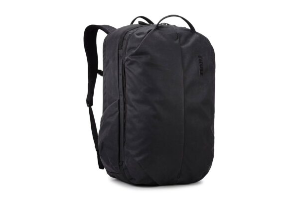 RUCSAC THULE Aion, pt. notebook de max. 15 .6 inch, 2 compartiment, buzunar frontal x 2 | buzunar lateral x 2, waterproof, nylon, negru, „TATB140 Black” / „3204723”