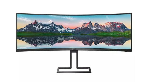 MONITOR 48.8″ PHILIPS 498P9, „498P9/00” (timbru verde 7 lei)