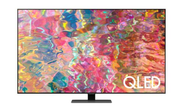 QLED TV Samsung, 139 cm/ 55 inch, Smart TV | Internet TV, ecran plat, rezolutie 4K UHD 3840 x 2160, boxe 60 W, „QE55Q80BATXXH” (timbru verde 15 lei)