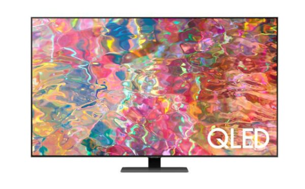 QLED TV Samsung, 190 cm/ 75 inch, Smart TV | Internet TV, ecran plat, rezolutie 4K UHD 3840 x 2160, boxe 60 W, „QE75Q80BATXXH” (timbru verde 15 lei)