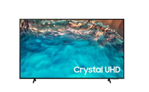 LED TV Samsung, 139 cm/ 55 inch, Smart TV | Internet TV, ecran plat, rezolutie 4K UHD 3840 x 2160, boxe 20 W, „UE55BU8072UXXH” (timbru verde 15 lei)
