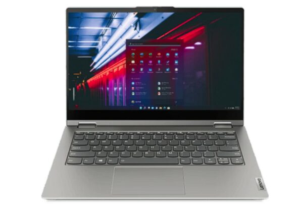 LENOVO ThinkBook 14s Yoga Intel Core i7-1255U 14inch FHD AG 2x8GB 512GB SSD M.2 Intel Iris Xe 2X2AX + BT FPR W11P 1Y CC, „21DM000GRM” (timbru verde 4 lei)