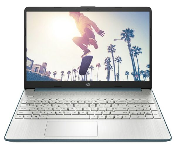 HP Laptop 15s-eq2024nq AMD Ryzen 5 5500U 15.6inch FHD AG 8GB 256GB PCIe UMA FreeDOS 3.0 Spruce Blue, „4Q6E7EA#AKE” (timbru verde 4 lei)