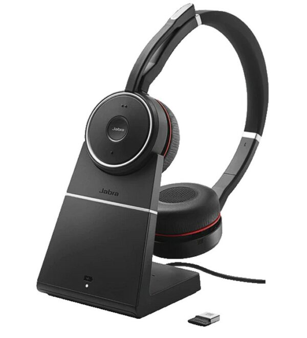 JABRA EVOLVE 75 STEREO MS/INCL JABRA LINK 370 POUCH STAND IN, „7599-832-199” (timbru verde 0.8 lei)