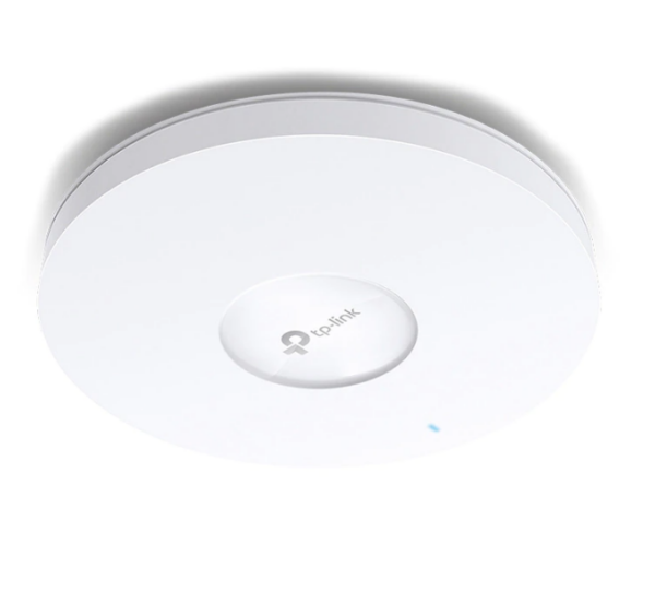 ACCESS POINT TP-LINK wireless AX3000 Mbps dual band, 1 port Gigabit, 4 antene interne, IEEE802.3at PoE, WiFi 6, montare pe tavan/perete „EAP653” (timbru verde 0.8 lei)