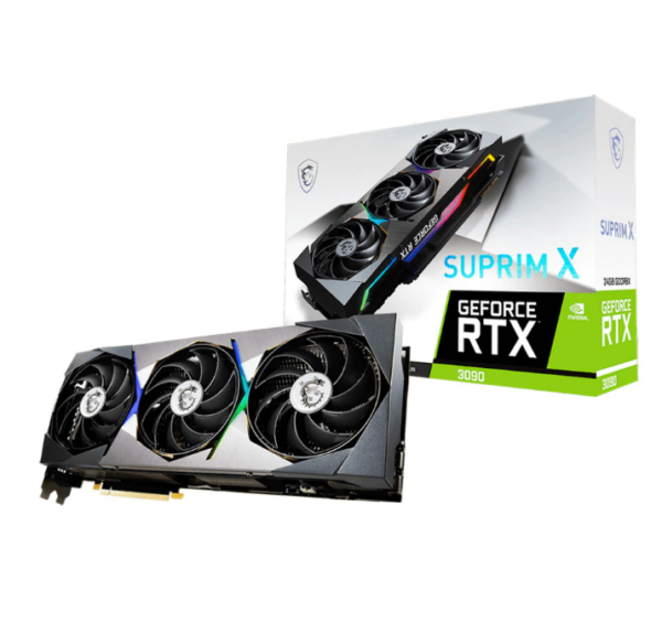 MSI GeForce RTX 3090 SUPRIM X 24G GDDR6X 24GB 1xHDMI 2.0b PCIE-4.0 ATX, „GEFORCE RTX 3090 SUPRIM X 24G”
