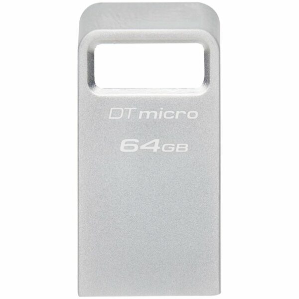 Kingston 64GB DataTraveler Micro 200MB/s Metal USB 3.2 Gen 1 EAN: 740617328066, „DTMC3G2/64GB”(timbru verde 0.03 lei)