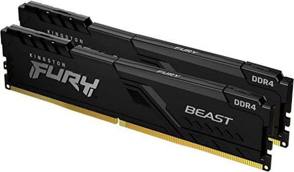 Memorie DDR Kingston DDR4 64GB frecventa 3600 MHz, 32GB x 2 module, radiator, latenta CL18, „KF436C18BBK2/64”