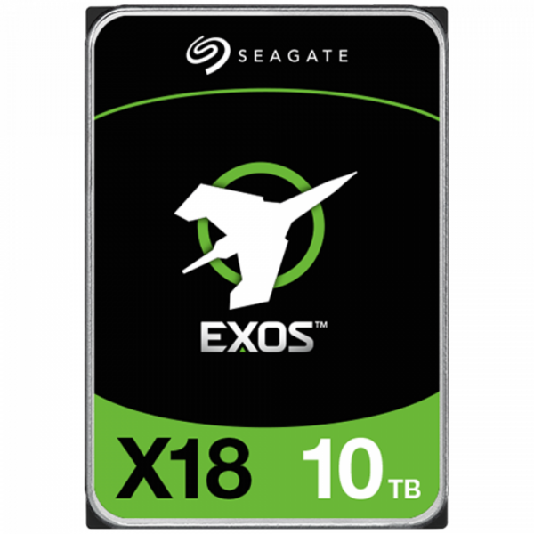 HDD Server SEAGATE Exos X18 10TB 512e/4KN (3.5″, 256MB, 7200RPM, SATA 6Gbps), „ST10000NM018G” (timbru verde 0.8 lei)