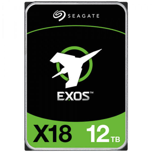 HDD Server SEAGATE Exos X18 12TB 512e/4KN (3.5″, 256MB, 7200RPM, SATA 6Gbps), „ST12000NM000J” (timbru verde 0.8 lei)