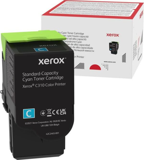 Toner Original Xerox Cyan, 006R04361, pentru C310|C315, 2K, (timbru verde 1.2 lei) , „006R04361”