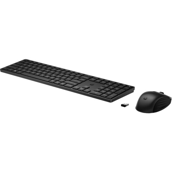HP 650 Wireless Keyboard and Mouse Combo Black EURO, „4R013AA#ABB” (timbru verde 0.8 lei)