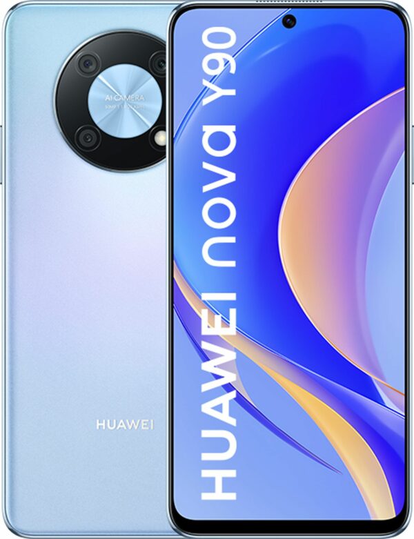 Huawei Nova Y90 DS Crystal Blue LTE/6.7/OC/6GB/128GB/8MP/50MP+2MP+2MP/5000mAh „51097CYV” (timbru verde 0.55 lei)