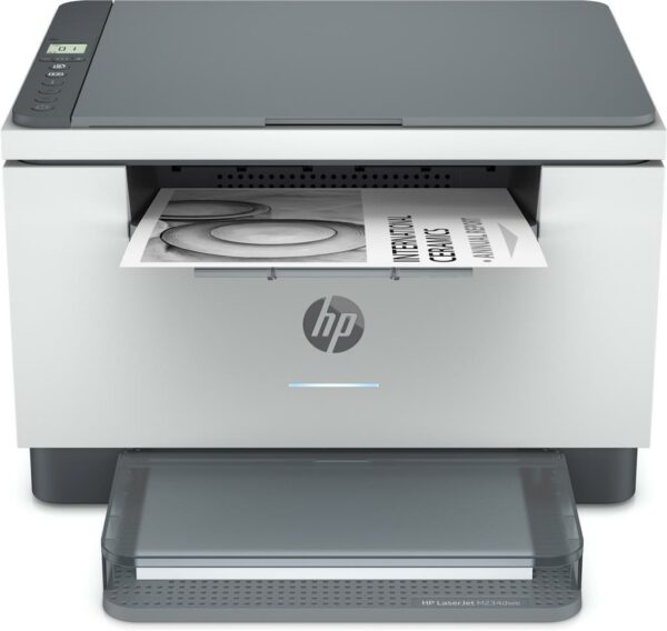 Multifunctional laser Mono HP MFP M234dwe, A4, Functii: Impr.|Scan.|Cop., Viteza de Printare Monocrom: 29ppm, Viteza de printare color: , Conectivitate:USB|Retea|WiFi, Duplex:Da, ADF:Nu(timbru verde 40 lei) „6GW99E”