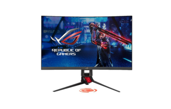 ASUS Display ROG Strix XG27WQ HDR Gaming Monitor 27inch WQHD 2560×1440 Native 165Hz Above 144Hz FreeSync, „90LM05I0-B01970” (timbru verde 7 lei)