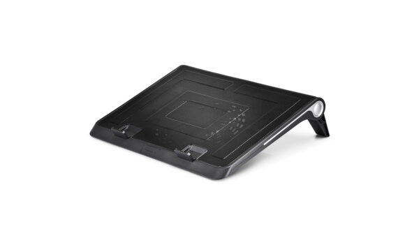 STAND DEEPCOOL notebook 15.6″ N180 FS, sita metal, fan 18cm, design anti-alunecare, black,(timbru verde 2 lei) „DP-N123-N180FS”
