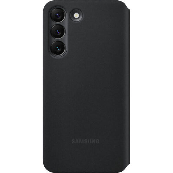 Galaxy S22; Smart Clear View Cover; Black „EF-ZS901CBEGEE”