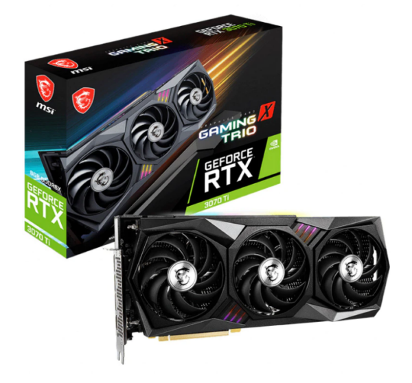 MSI GeForce RTX 3070 Ti GAMING X TRIO 8G 8GB GDDR6, „GEFORCE RTX 3070 TI GAMING X TRIO 8G”