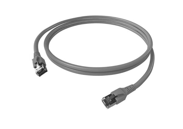 Patchcord SFTP RJ45-RJ45 Cat.6A LSOH, 3m, gri, „SFTP-6A-3-G-LSOH” (timbru verde 0.08 lei)