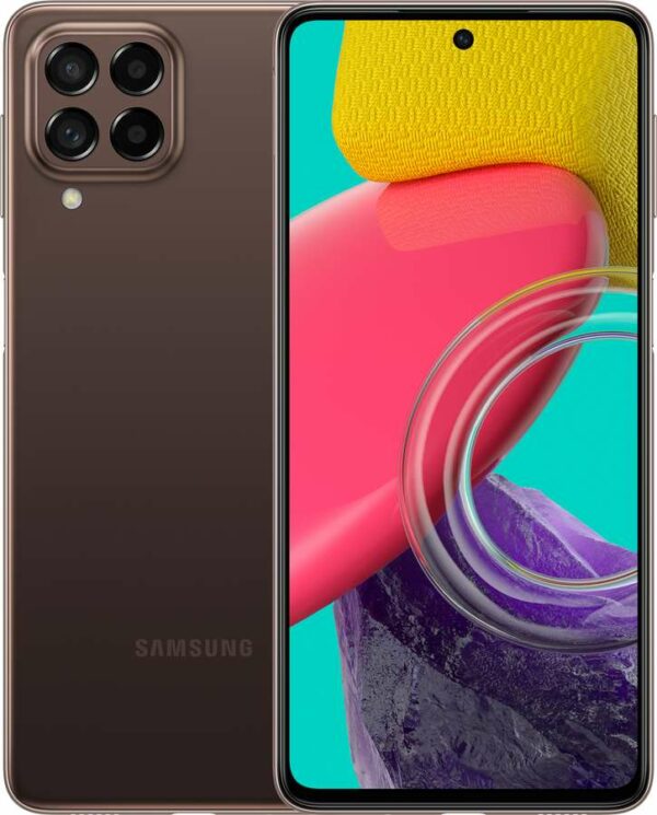 Samsung Galaxy M53 DS Brown 5G/6.7/OC/8GB/128GB/32MP/108MP+8MP+2MP+2MP/5000mAh „SM-M536BZNGEUE” (timbru verde 0.55 lei)