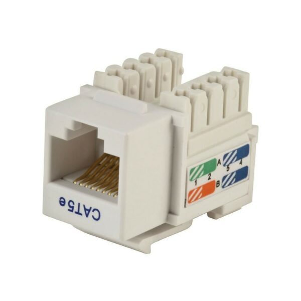 Keystone cat5e UTP , tool free – EMTEX, „KJ5e-UTP-EMT”