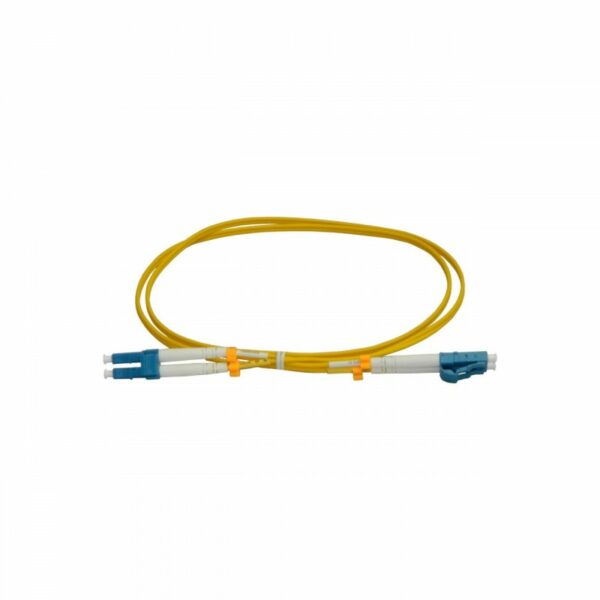 Patchcord FO LC/PC-LC/PC, SM OS2 9/125, manta LSZH 2.0mm, duplex 10m, „LC-LC-SM/DX-10” (timbru verde 0.18 lei)