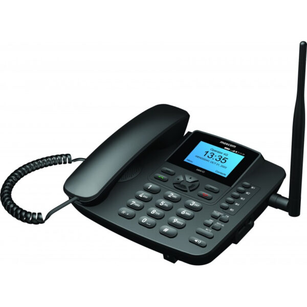 TELEFOANE MaxCom MM41D Comfort – dislay 2.8″, Android – Dual band WIFI / Hotspot WIFI si port WAN LTE, „MM41D Black” (timbru verde 0.8 lei)