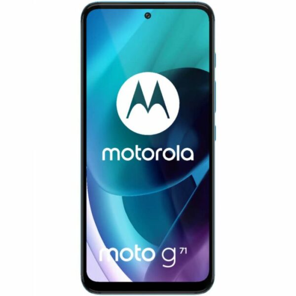 SMARTphone Motorola Moto g71 5G OLED Dual SIM 128/6GB 5000 mAh Artic Blue, „PAS20033PL” (timbru verde 0.55 lei)