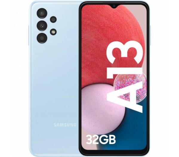 SmartPhone Samsung A13 A137 4G 3GB RAM 32GB Dual Sim Light Blue, „PHT16021″(timbru verde 0.55 lei)