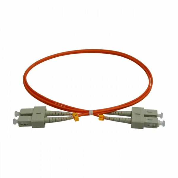 Patchcord FO SC/PC-SC/PC, MM OM2 50/125, manta LSZH 2.0mm, duplex 15m, „SC-SC-MM2/DX-15” (timbru verde 0.8 lei)