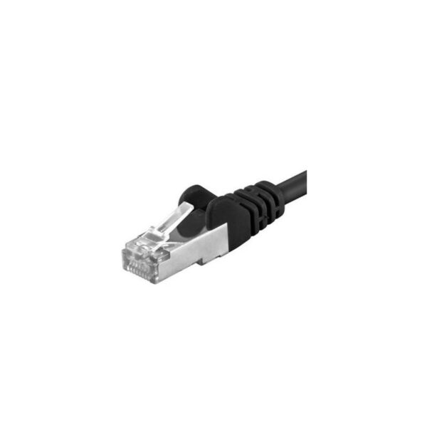 Patchcord SFTP RJ45-RJ45 Cat.6A, 0.25m, negru, „SFTP-6A-0.25-BK” (timbru verde 0.08 lei)