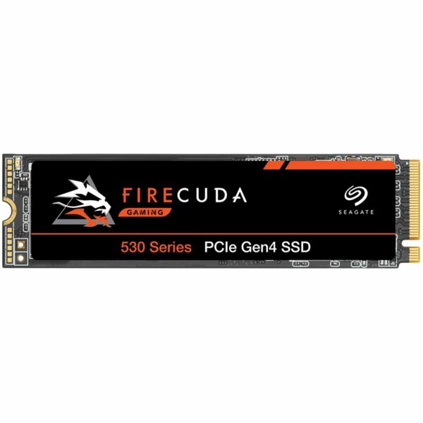 SSD SEAGATE FireCuda 530 4TB M.2 2280 PCIe Gen4 x4 NVMe 1.4, Read/Write: 7300/6900 MBps, IOPS 1000K/1000K, TBW 5100, Rescue Recovery 3 ani, „ZP4000GM3A013”