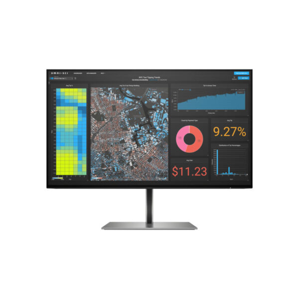 HP Z-Display Z24f G3 23.8inch IPS FHD 16:9 1000:1 300cd/m2 5ms HDMI 1.4 DP1.2 4xUSB-A 3.2 „3G828AA#ABB” (timbru verde 7 lei)