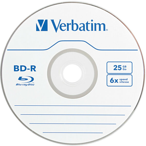 BD-R VERBATIM 25GB, VITEZA 6X, JEWEL CASE, 1 BUC, „43713”