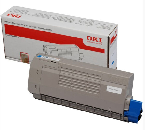 Toner Original OKI Cyan, 44318607, pentru C710|C711, 11.5K, (timbru verde 1.2 lei) , „44318607”