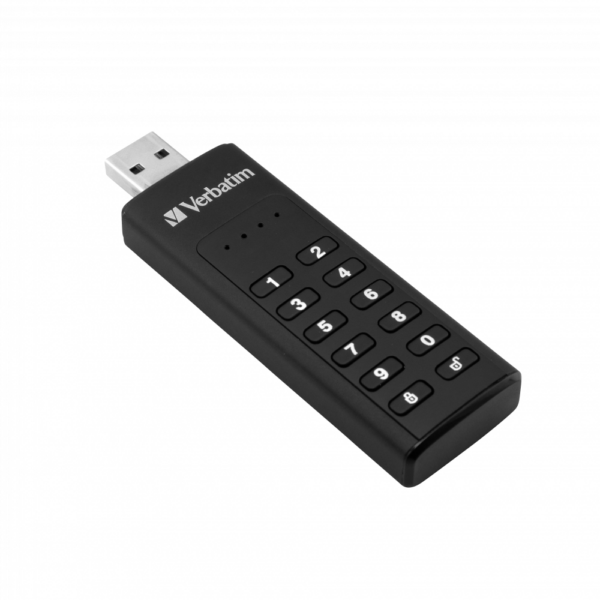 MEMORIE USB KEYPAD VERBATIM 128GB CU ENCRIPTIE AES 256-BIT, USB C „49432” (TIMBRU VERDE 0.03 LEI)