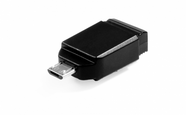 MEMORIE USB VERBATIM NANO StoreNStay 32GB USB 2.0 + ADAPTOR OTG „49822” (TIMBRU VERDE 0.03 LEI)