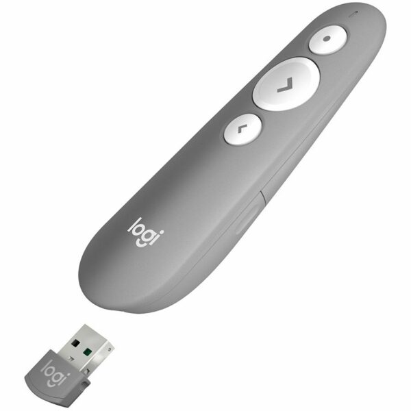LOGITECH R500s Bluetooth Presentation Remote – MID GREY, „910-006520” (timbru verde 0.18 lei)