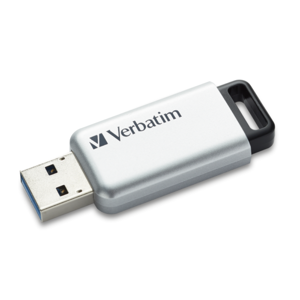 MEMORIE USB VERBATIM SECURE DATA PRO 64GB USB 3.0 „98666” (TIMBRU VERDE 0.03 LEI)