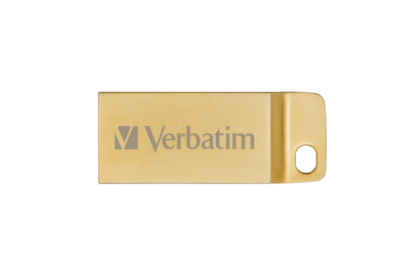 MEMORIE USB VERBATIM METAL EXECUTIVE 64GB USB 3.0 AURIU „99106” (TIMBRU VERDE 0.03 LEI)