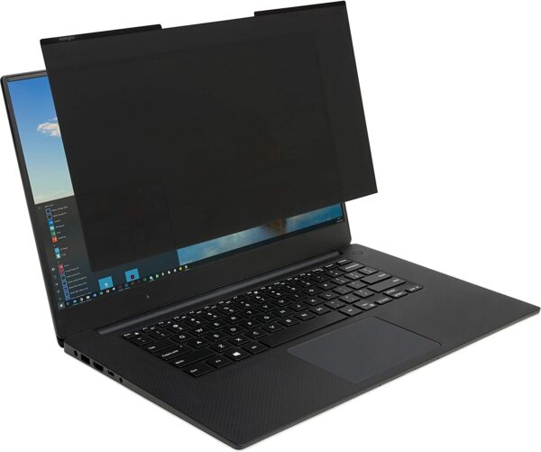 Filtru de confidentialitate Kensington MagPro, pentru laptop, 14.0″, 16:9, 2 fete (lucios si mat), magnetic, limiteaza campul vizual la 30grade, reduce lumina daunatoare cu pana la 22%, 311x1x181mm, 0.21Kg, „K58352WW”